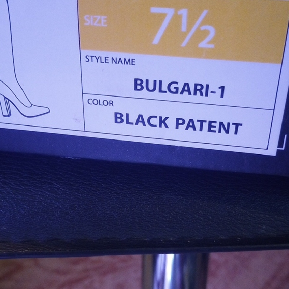 Bullhead Black Patent Heeled Boots